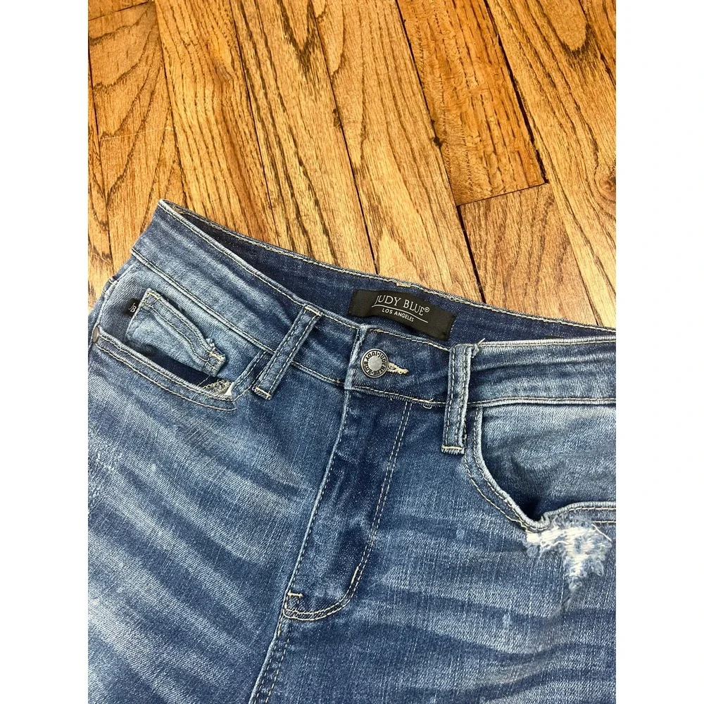 Judy Blue Mid Rise Sz 3|26 Medium Wash‎ Stretch Denim Women's Skinny Jeans